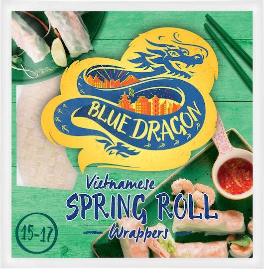 BLUE DRAGON φύλλα ρυζιού spring roll 134gr