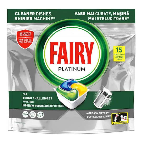 FAIRY CAPS PLATINUM 15τεμ.