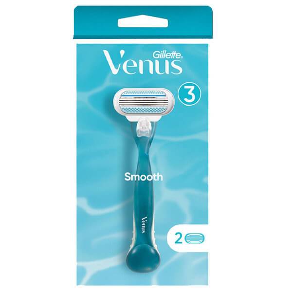 GILLETTE ΜΗΧΑΝΗ VENUS 3 - (ΛΑΒΗ + 2 ΑΝΤΑΛΛΑΚΤΙΚΑ) (SMOOTH)