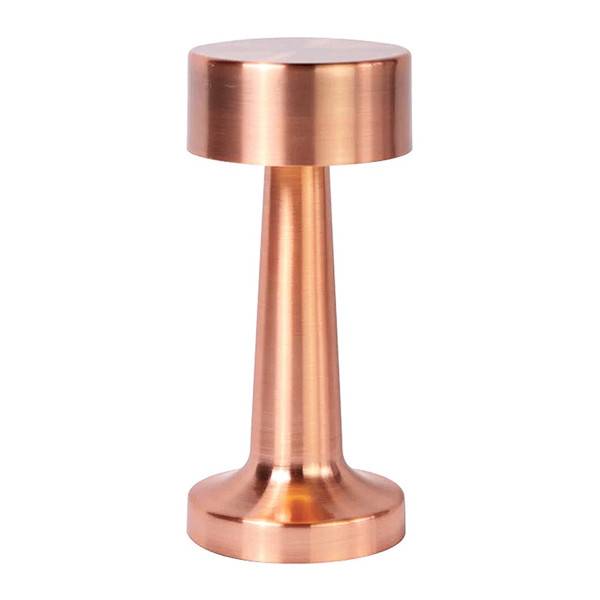 LAMP02,ΕΠΙΤΡΑΠΕΖΙΟ ΕΠΑΝ/ΝΟ ΦΩΤΙΣΤΙΚΟ 3ΠΛΟΥ ΦΩΤΙΣΜΟΥ,ΑΦΗΣ,ΡΥΘΜΙΖΟΜΕΝΗΣ ΕΝΤΑΣΗΣ,Φ9Χ21CM,RUSTIC COPPER