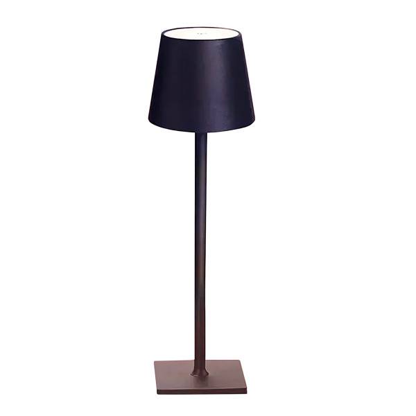 LAMP06,ΕΠΙΤΡΑΠΕΖΙΟ ΕΠΑΝ/ΝΟ ΦΩΤΙΣΤΙΚΟ 3ΠΛΟΥ ΦΩΤΙΣΜΟΥ,ΑΦΗΣ,ΡΥΘΜΙΖΟΜΕΝΗΣ ΕΝΤΑΣΗΣ,Φ11Χ35CM,BLACK MATTE