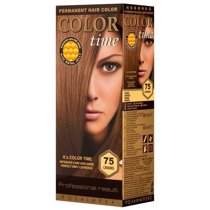 COLOR TIME βαφή μαλλιών No75 καραμελέ 115ml