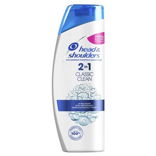 HEAD και SHOULDERS σαμπουάν 2σε1 κλασικό 360ml