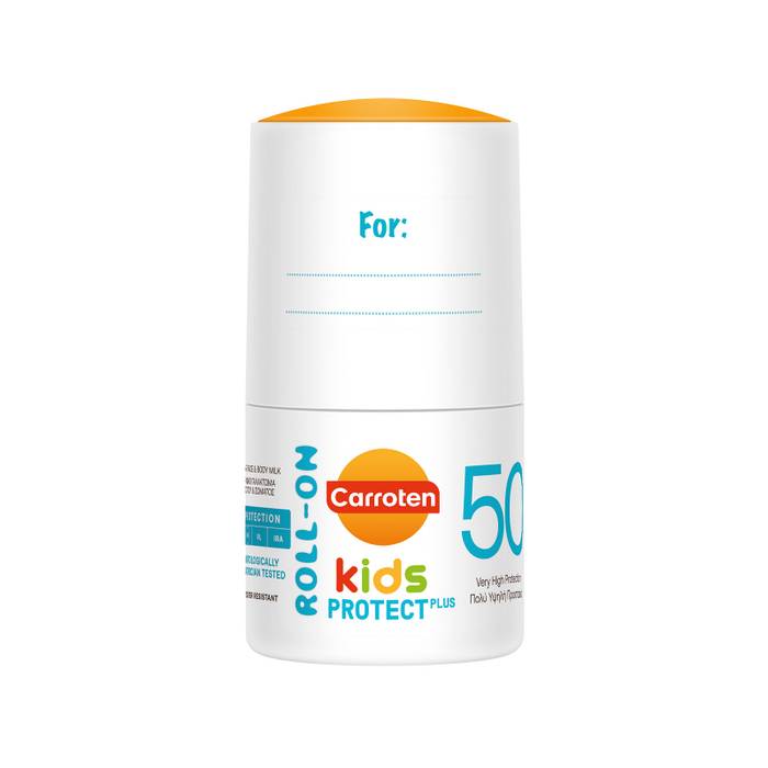 CARROTEN αντιηλιακό γαλάκτωμα roll-on protect plus spf50 50ml