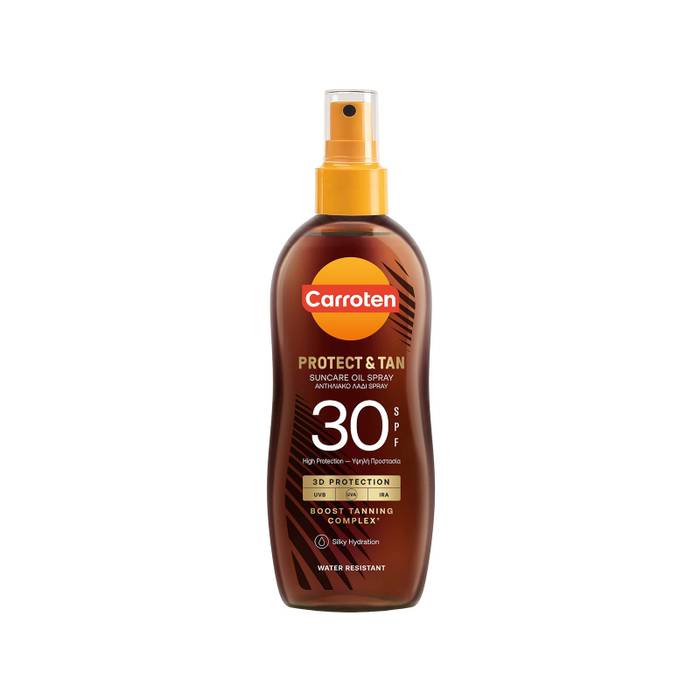 CARROTEN αντιηλιακό λάδι μαυρίσματος protect και tan spf30 spray 150ml