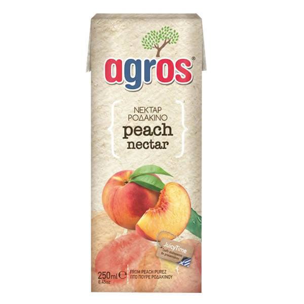 AGROS χυμός ροδάκινο 250ml