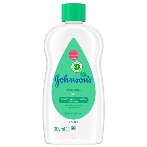 JOHNSON'S λάδι βρεφικό με αλόη 300ml