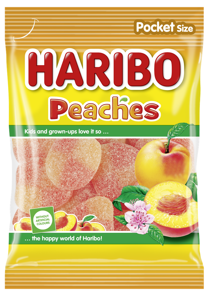 HARIBO ZAXΑΡΩΤΑ 80GR PEACHES