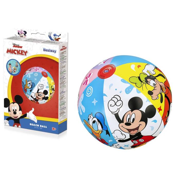 TNS BestWay φουσκωτή μπάλα θαλάσσης mickey mouse 2+ χρονών