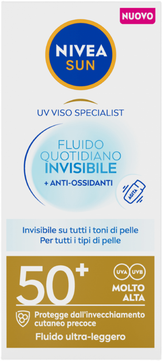 NIVEA αντιηλιακή λοσιόν invisible FP50+ 50ml