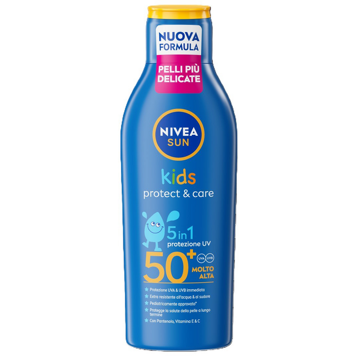 NIVEA SUN ΑΝΤΗΛΙΑΚΟ ΓΑΛΑΚΤΩΜΑ KIDS PROTECT και HYDRATE FP50+ 200ml