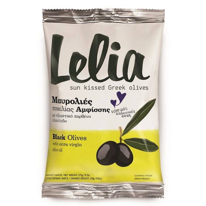 ΛΕΛΙΑ ελιές μαυροελιές 250gr