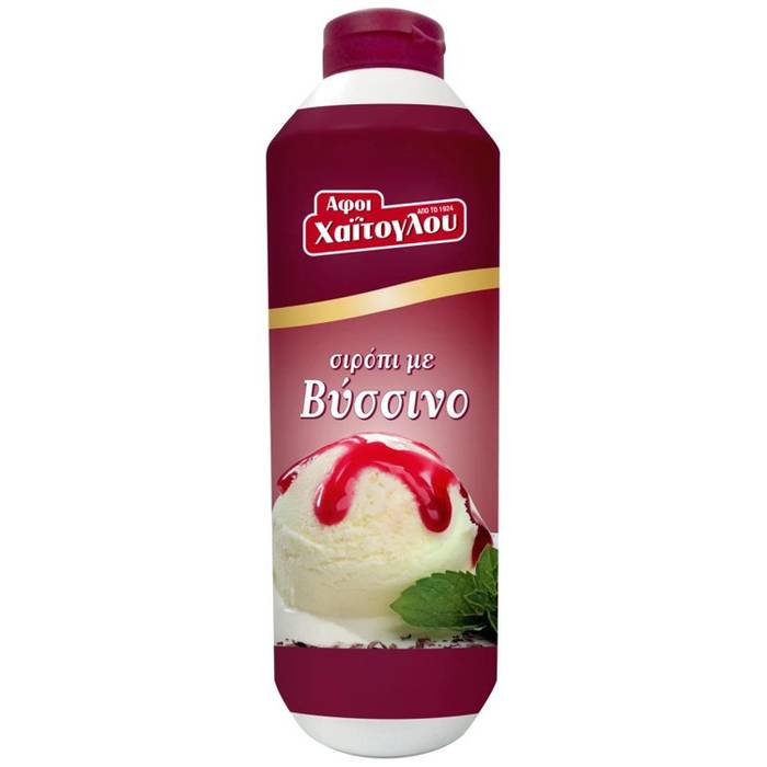 ΑΦΟΙ ΧΑΙΤΟΓΛΟΥ σιρόπι με βύσσινο 1,2kg