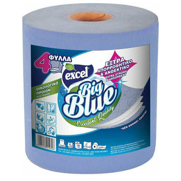 EXCEL ΧΑΡΤΙ ΚΟΥΖΙΝΑΣ 4Φ 700gr. - (BIG BLUE)