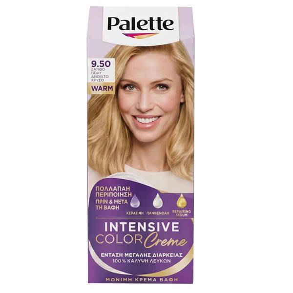 PALETTE SEMI SET (9.50) ΞΑΝΘΟ ΠΟΛΥ ΑΝΟΙΧΤΟ ΧΡΥΣΟ