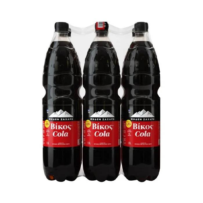 ΒΙΚΟΣ COLA ZERO (6x1,5lit) - (4+2 ΔΩΡΟ)
