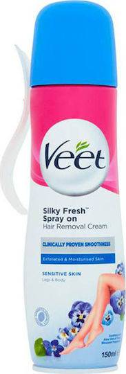 VEET αποτριχωτική κρέμα σώματος για ευαίσθητες επιδερμίδες 150ml