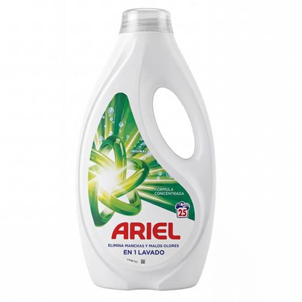 ARIEL ΥΓΡΟ ΠΛΥΝΤΗΡΙΟΥ ΡΟΥΧΩΝ 25μεζ. (1,125lt) - (ORIGNAL)