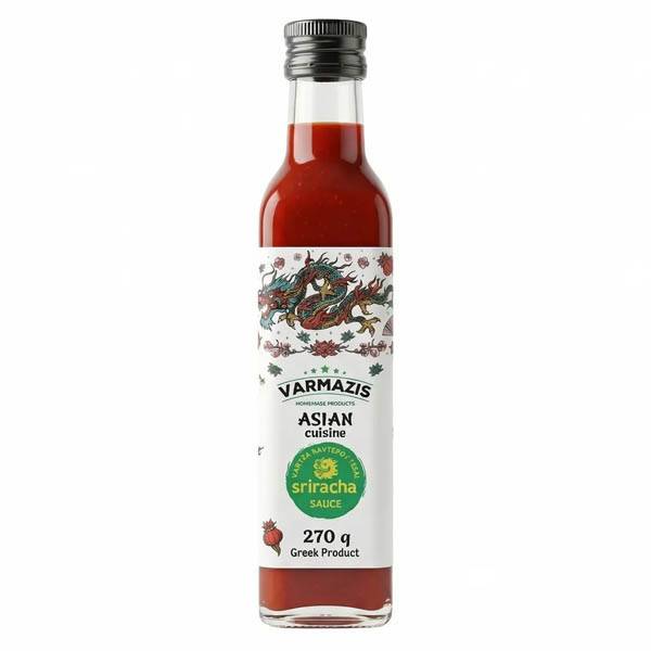ASIAN SRIRACHA ΚΑΥΤΕΡΗ ΣΩΣ 275gr.(ΓΥΑΛΙΝΟ ΜΠΟΥΚΑΛΙ)