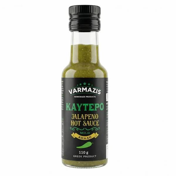 JALAPENO ΣΩΣ ΠΡΑΣΙΝΗΣ ΚΑΥΤΕΡΗ ΠΙΠΕΡΙΑΣ 110gr.(ΓΥΑΛΙΝΟ ΜΠΟΥΚΑΛΙ)