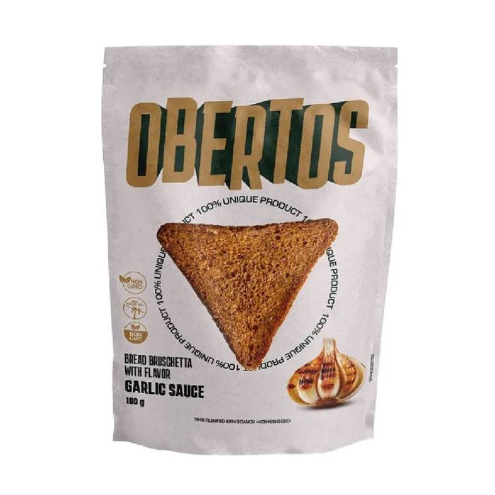 OBERTOS ΣΝΑΚ ΜΠΡΟΥΣΚΕΤΑΣ 100gr - (ΣΚΟΡΔΟ)