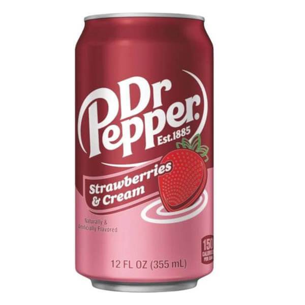 DR PEPPER 355ML - (STRAWBERRY)
