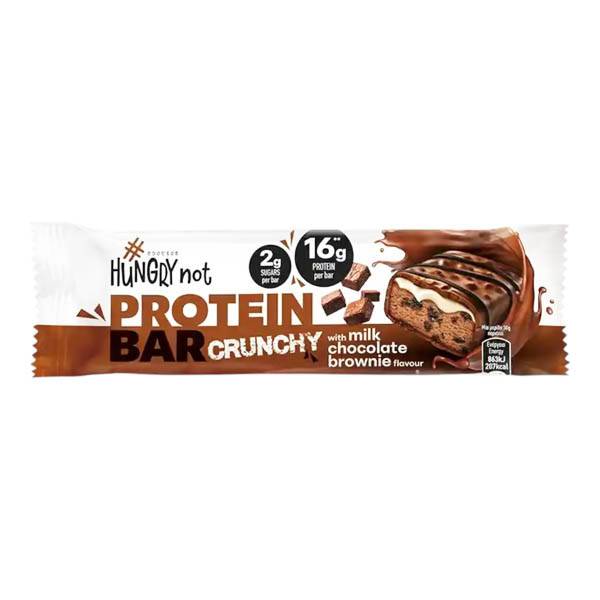 HUNGRY NOT ΜΠΑΡΑ ΠΡΩΤΕΙΝΗΣ 45gr. - (CRUNCHY BROWNIES)