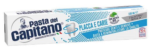 PASTA DEL CAPITANO οδοντόκρεμα για πλάκα και τερηδόνα 100ml