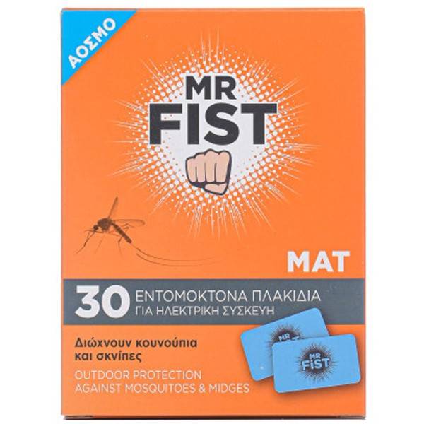 MR. FIST εντομοαπωθητικές ταμπλέτες για έντομα 30τεμ