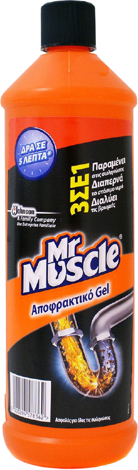 MR. MUSCLE αποφρακτικό gel 1lt