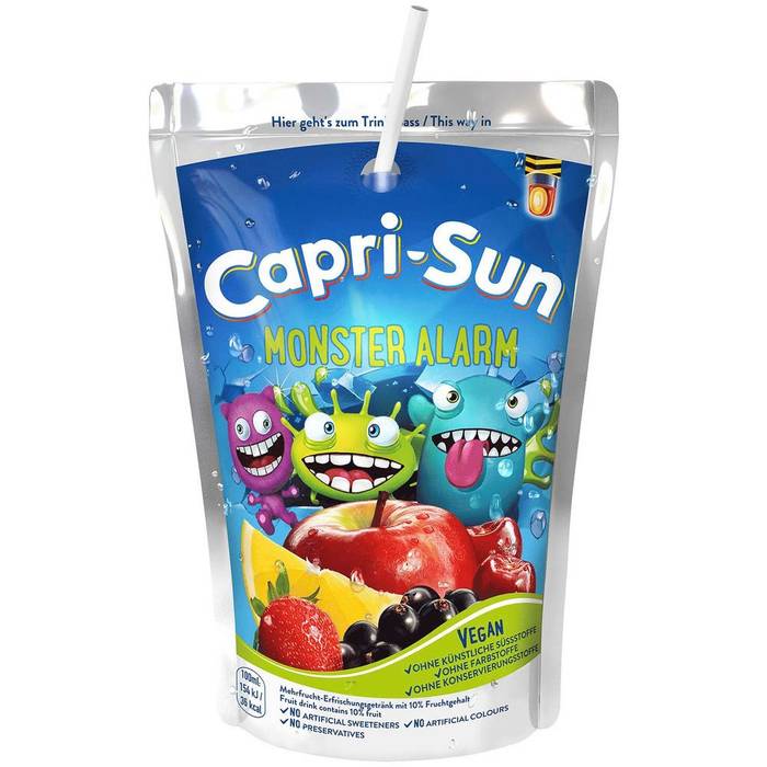 CAPRI-SUN χυμός monster alarm 200ml
