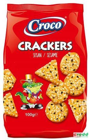 CROCO ΚΡΑΚΕΡ 100GR BLACK καιWHITE SESAME