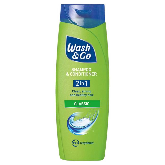 WASH και GO SHAMPOO 200ml - 2 ΣΕ 1