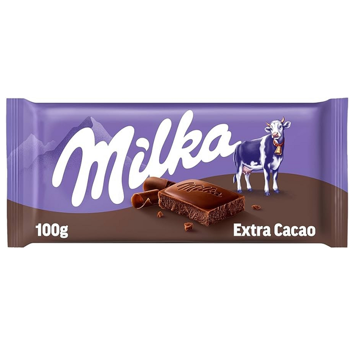 MILKA σοκολάτα έξτρα κακάο 90gr