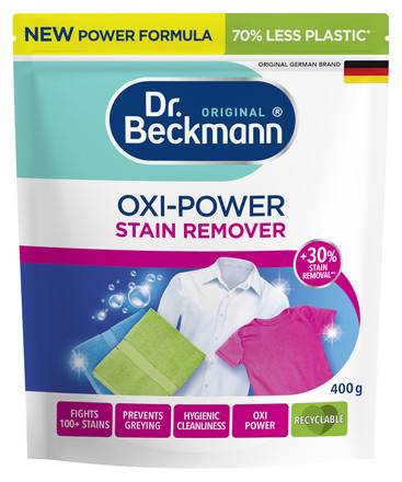 DR. BECKMANN σκόνη oxi-powder για αφαίρεση λεκέδων για χρωματιστά ρούχα 400gr