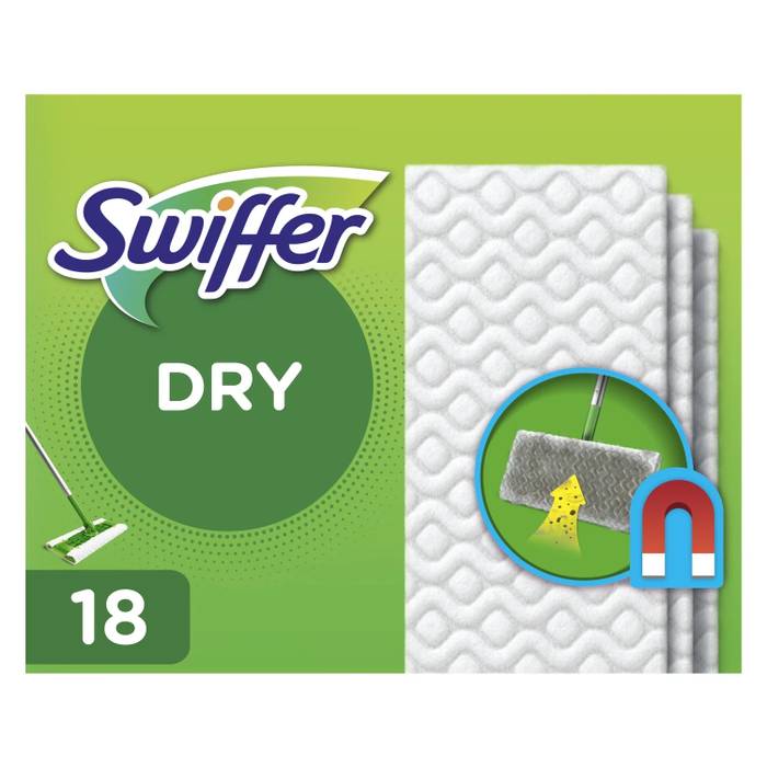SWIFFER ανταλλακτικά πανάκια για το πάτωμα 18τεμ