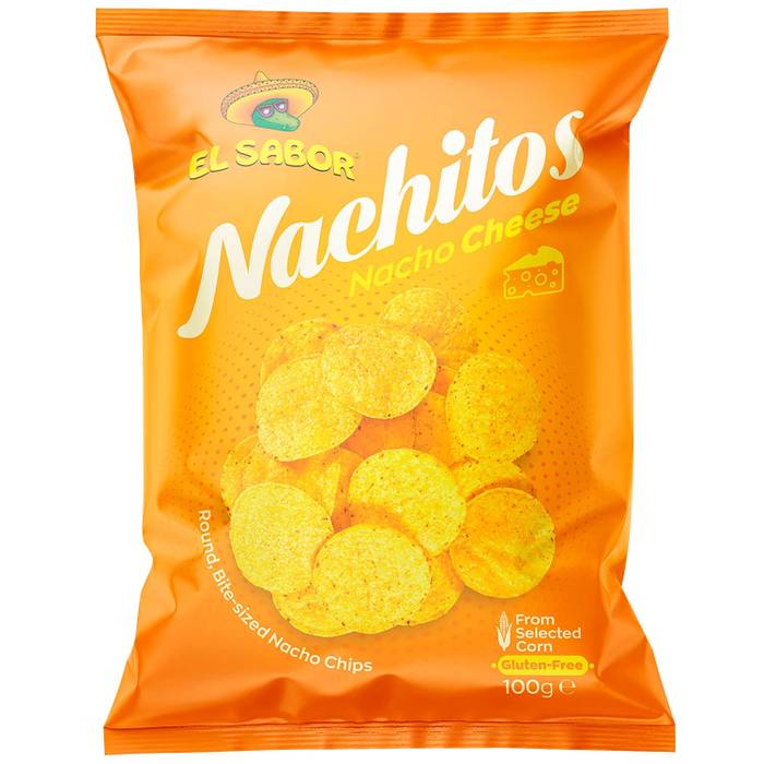 EL SABOR nachitos chips cheese 100gr