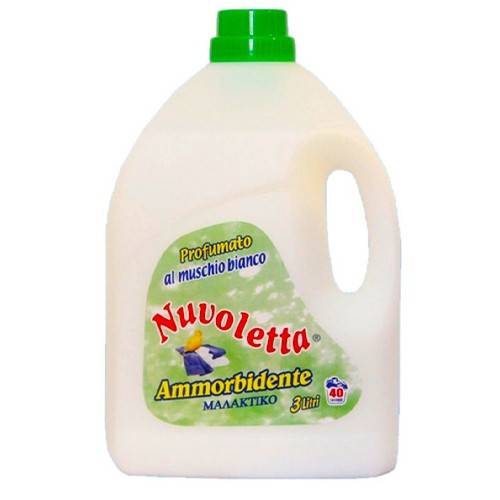 NUVOLETTA μαλακτικό ρούχων muschio bianco 3lt