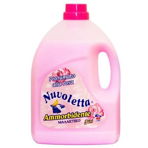 NUVOLETTA μαλακτικό ρούχων alla rosa 3lt