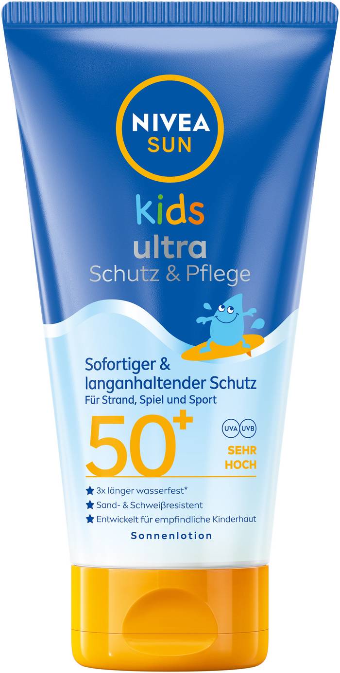 NIVEA SUN ΑΝΤΗΛΙΑΚΟ ΓΑΛΑΚΤΩΜΑ KIDS ULTRA PROTECT και PLAY LSF50+ 150ml