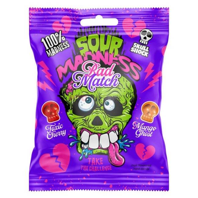 SOUR MADNESS ZAXΑΡΩΤΑ 60GR BAD MATCH