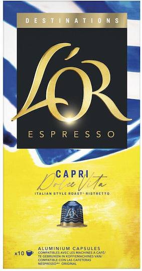 LOR DESTINATION CAPS ESPRESSO (10τεμ.) - (CAPRI)