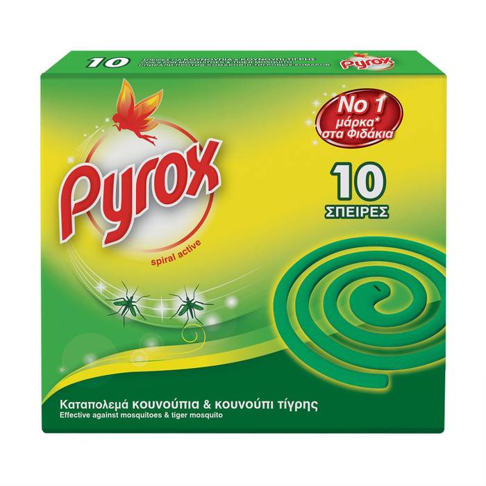 PYROX εντομοαπωθητικό φιδάκι 10τεμ