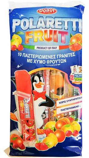 DOLFIN Polaretti γρανίτες ice lollies 10x40ml