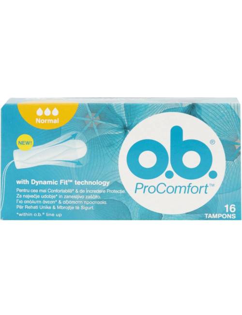 OB PRO COMFORT TAMPON 16τεμ NORMAL