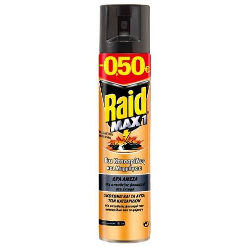 RAID κατσαριδοκτόνο spray 300ml