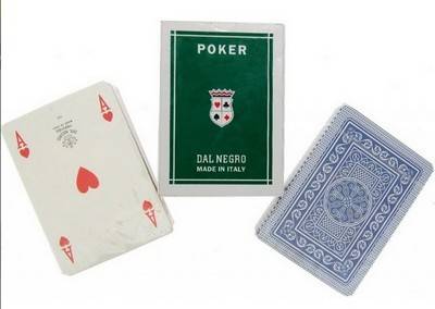 DAL NEGRO τράπουλα χάρτινη poker μπλε
