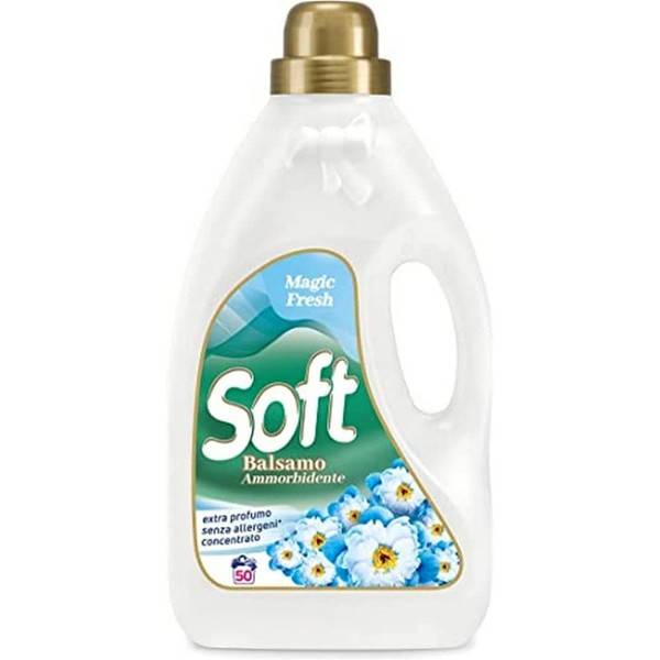 SOFT μαλακτικό ρούχων magic fresh 40μεζ 3lt