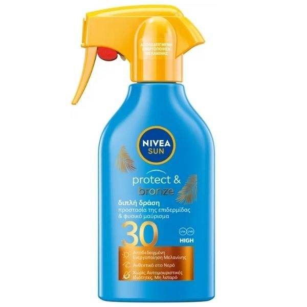 NIVEA SUN (GR) ΑΝΤΗΛΙΑΚΟ ΓΑΛΑΚΤΩΜΑ SPRAY PROTECT και BRONZE FP30+ 270ml