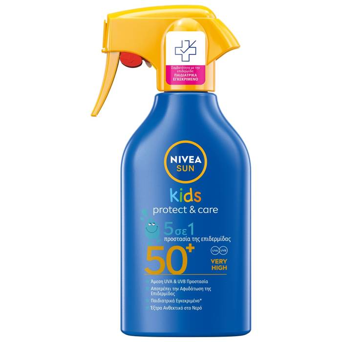 NIVEA SUN (GR) ΑΝΤΗΛΙΑΚΟ ΓΑΛΑΚΤΩΜΑ SPRAY KIDS PROTECT και CARE FP50+ 270ml